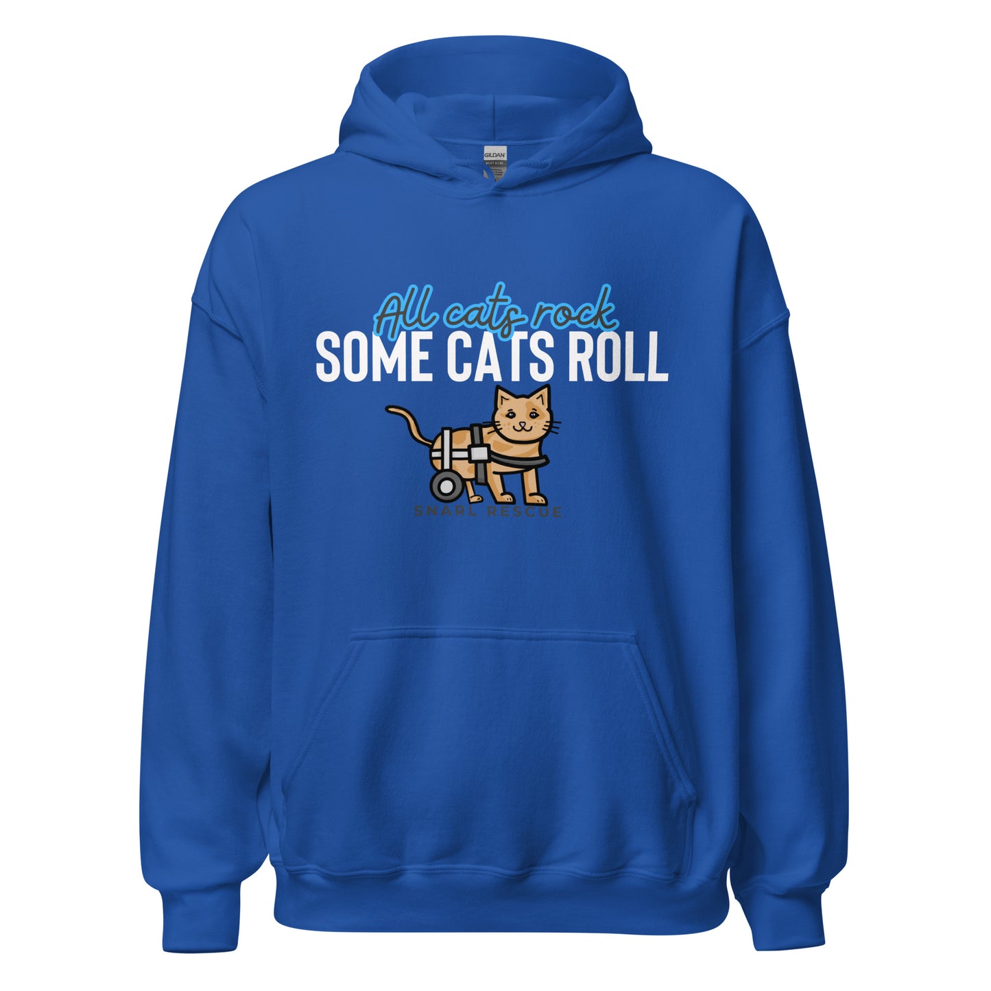 The "All Cats Rock, Some Cats Roll" Hoodie