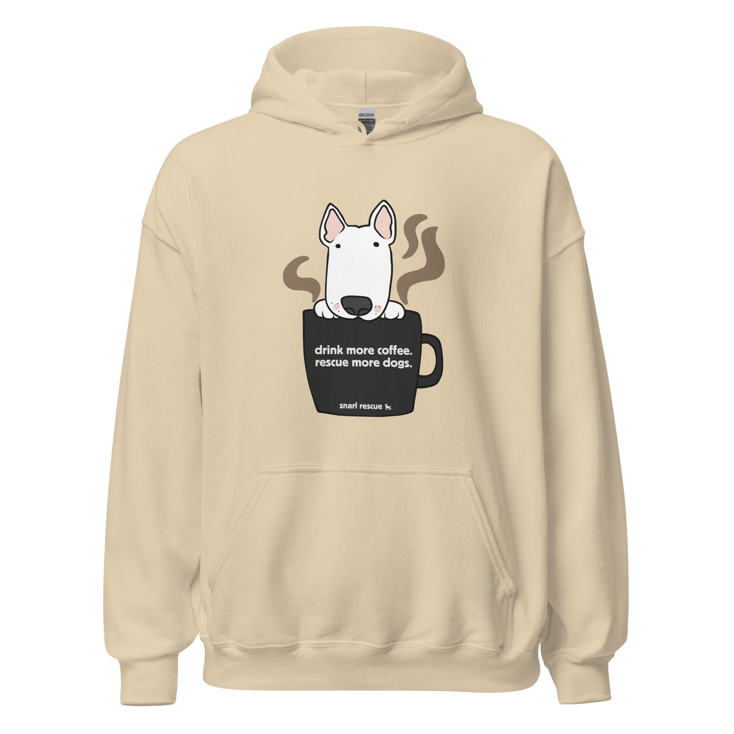 The More Coffee, More Rescue Dogs Hoodie