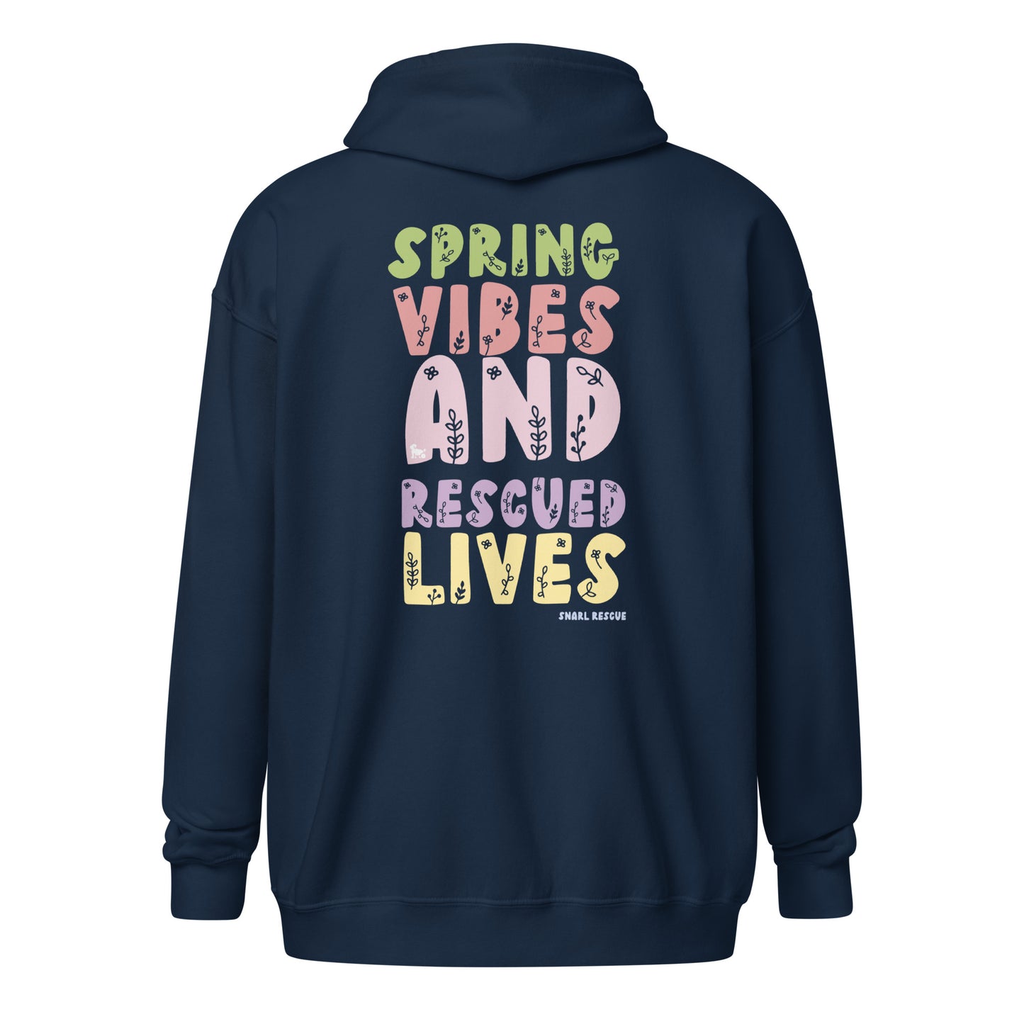 The Spring Vibes Zip Up Hoodie