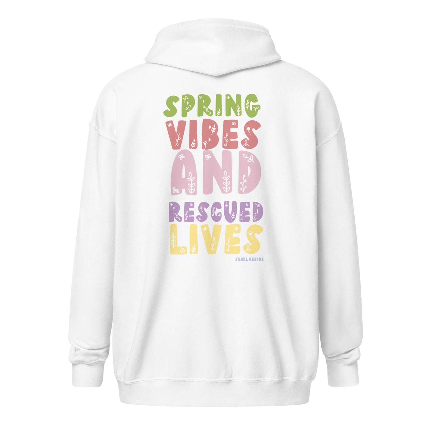 The Spring Vibes Zip Up Hoodie
