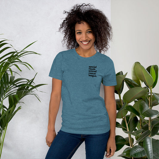 The Special Needs Animal Rescue League Stacked Tee